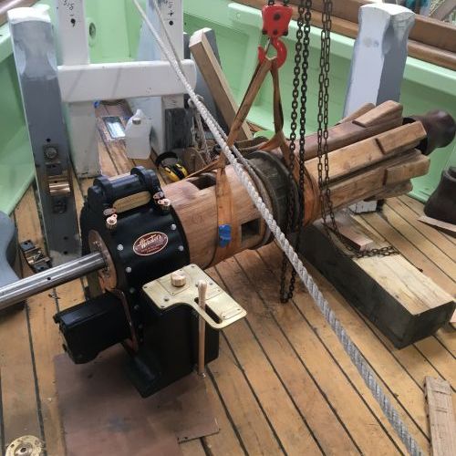 -Powered Barrel Windlass 1