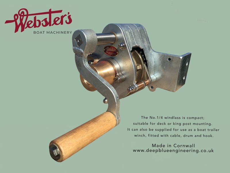 -No.1/4 Geared Manual Windlass